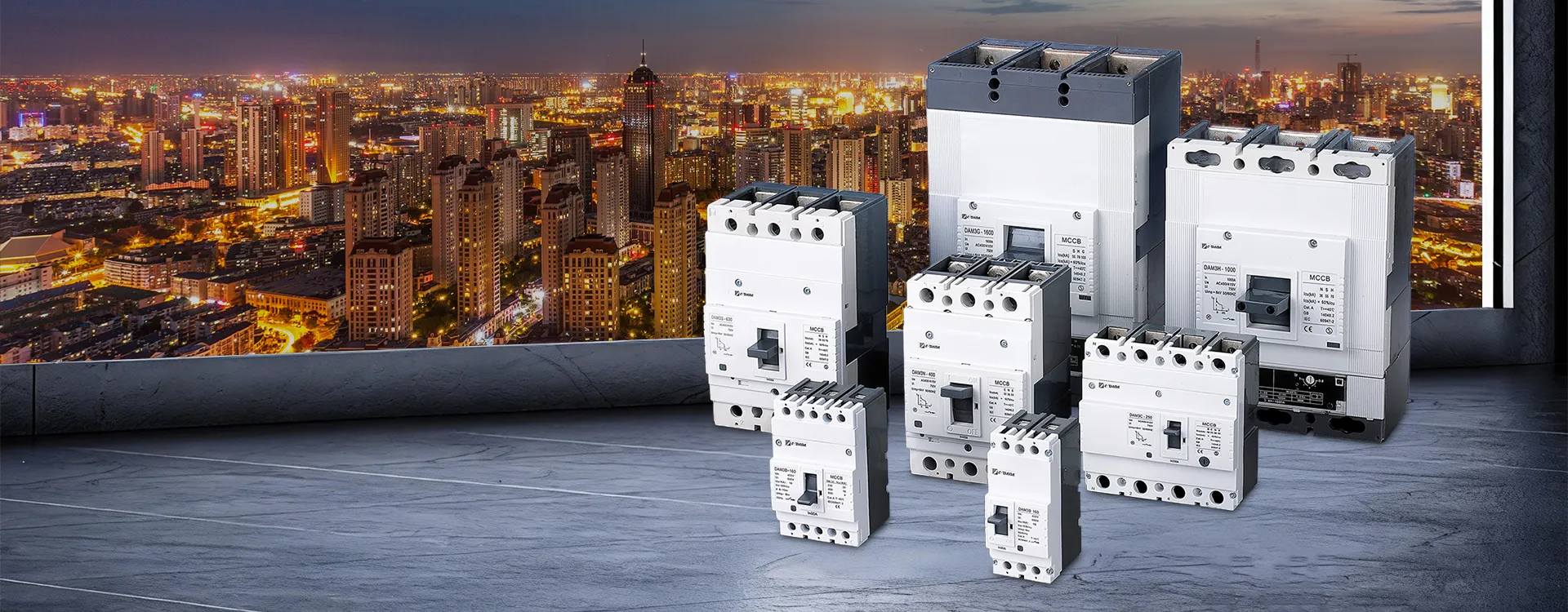 CDADA OEM ODM Circuit Breaker Fabrikant - Benotzerdefinéiert MCCB MCB fir HVAC Lift UPS Uwendungen
