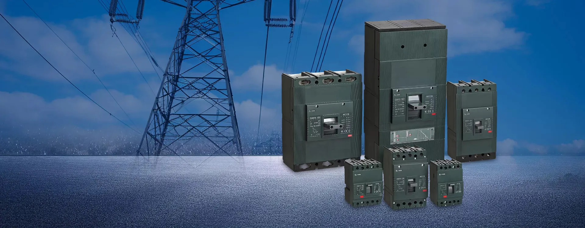 CDADA Low-Voltage Electrical Solutions - CE Zertifizéiert MCCB MCB DC Breakers fir Industrie- a Solarprojeten